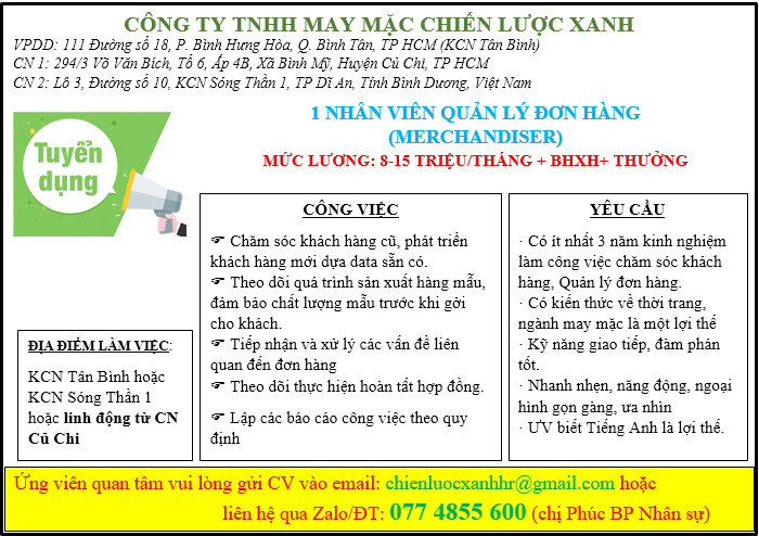 lĩnh vực hoạt động